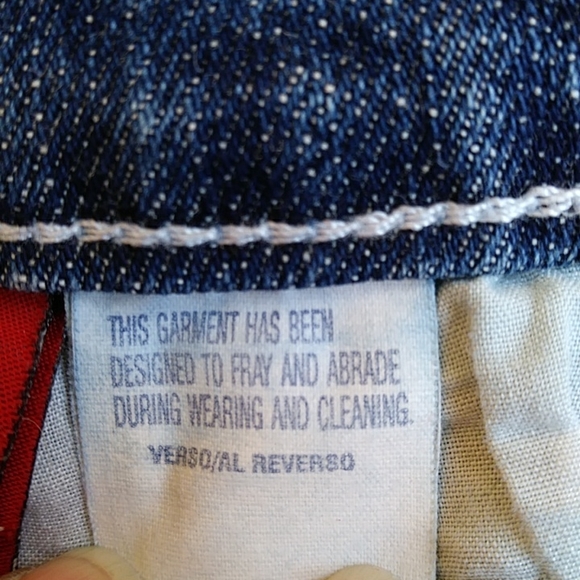 Premium Tommy Jeans Denim Red Label Frayed Hem Skirt J5 Blue - Picture 9 of 16